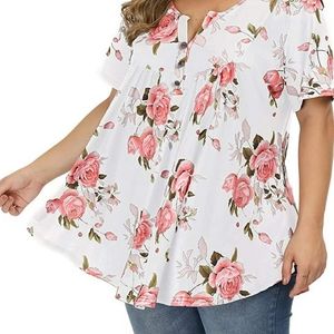 Floral blouse (3X)